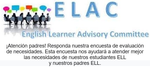  Evaluación de necesidades de ELAC de la escuela Mata